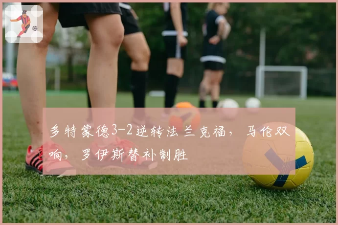 多特蒙德3-2逆转法兰克福,马伦双响,罗伊斯替补制胜