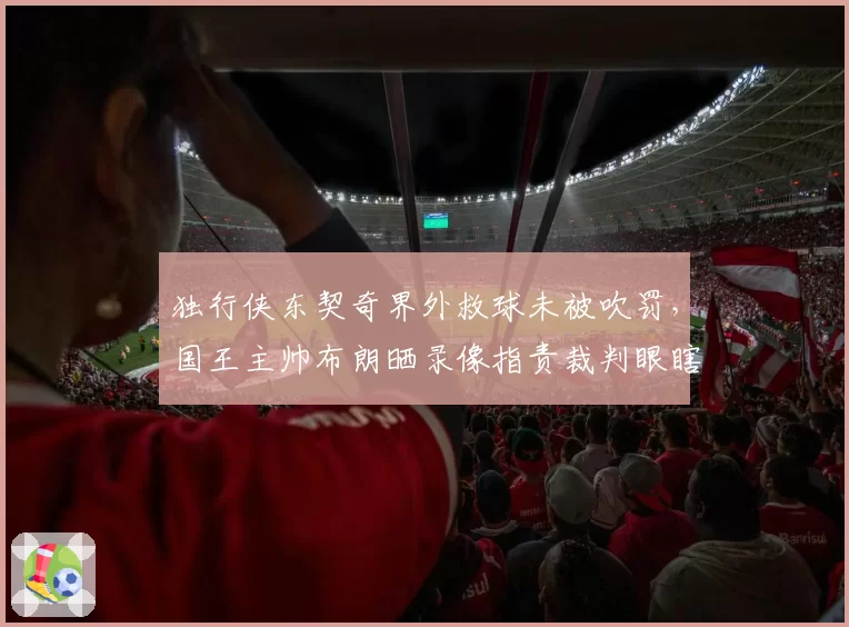 独行侠东契奇界外救球未被吹罚,国王主帅布朗晒录像指责裁判眼瞎